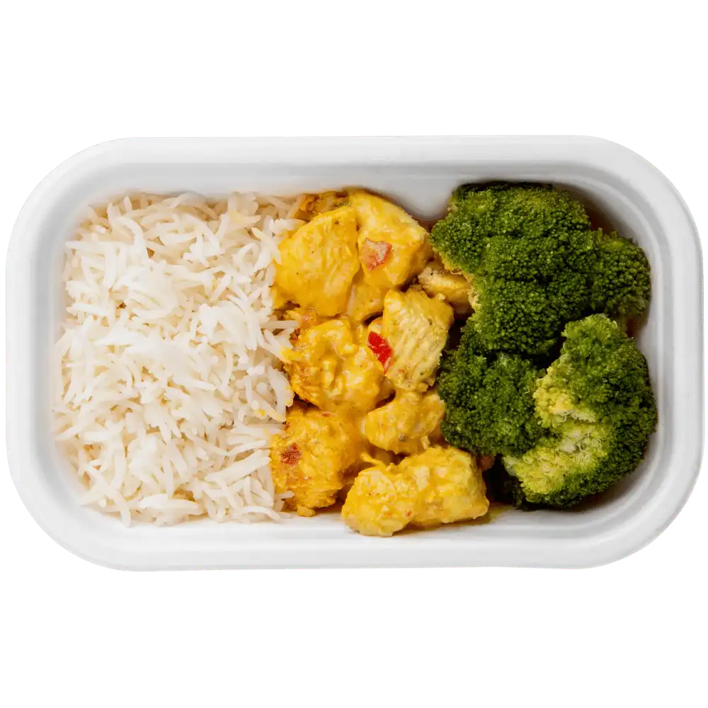Afvallen - Kip Curry Madras, Rijst, Broccoli thumbnail 3