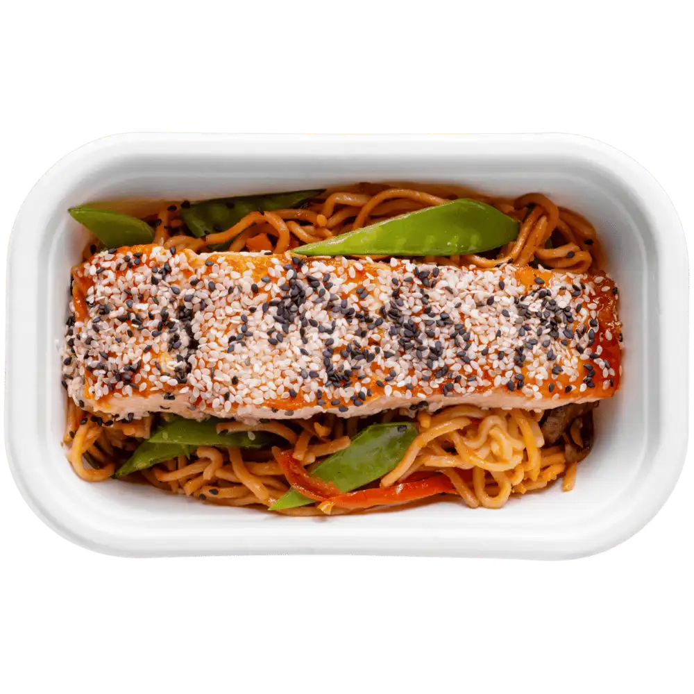Droogtrainen - Teriyaki Zalm - Eiernoedels - Wok Groente thumbnail 3
