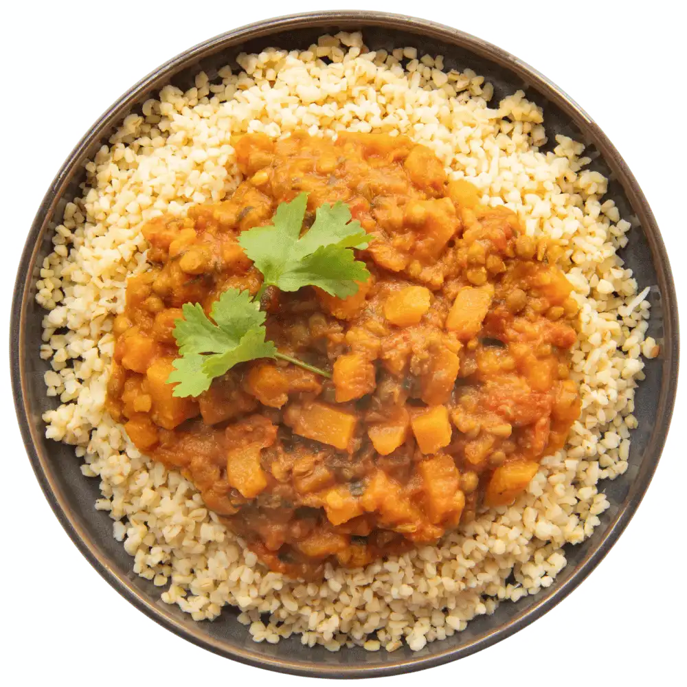 Droogtrainen - Vega - Pumpkin Curry - Bulgur thumbnail 1