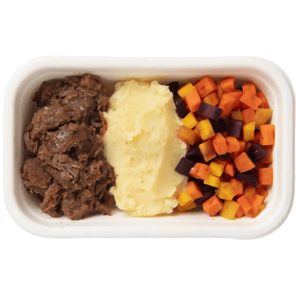 Afvallen - Stoofvlees - Aardappel Puree - Wortel Mix thumbnail 3