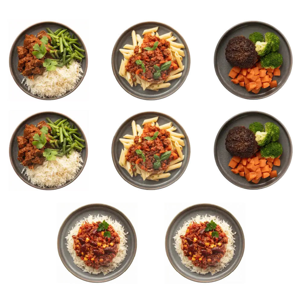 Spiermassa - Beef Pack – 8 Maaltijden 4 Smaken thumbnail 1