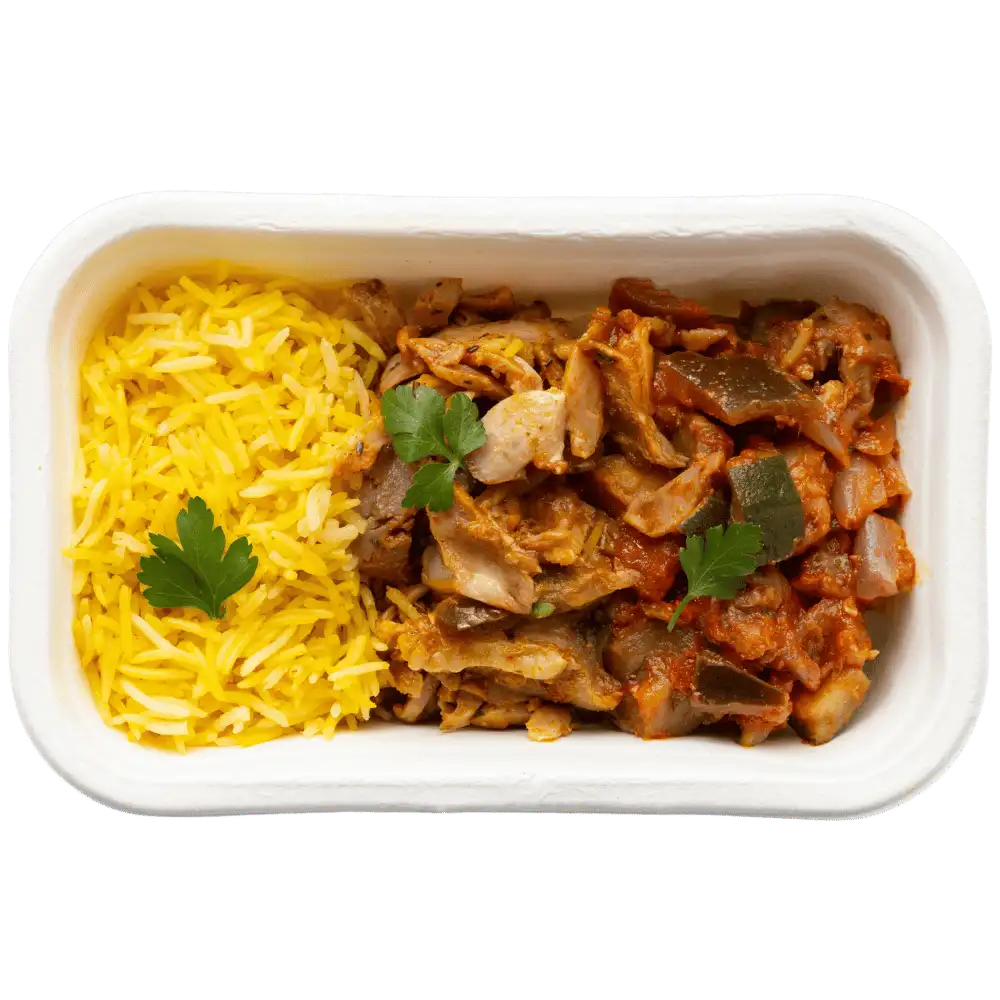 Droogtrainen - Kip Doner - Kruiden Rijst - Ratatouille thumbnail 3