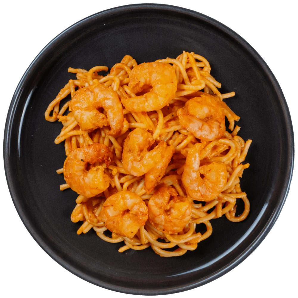 Droogtrainen - Spaghetti Tomaat Mascarpone - Knoflook Garnalen thumbnail 1