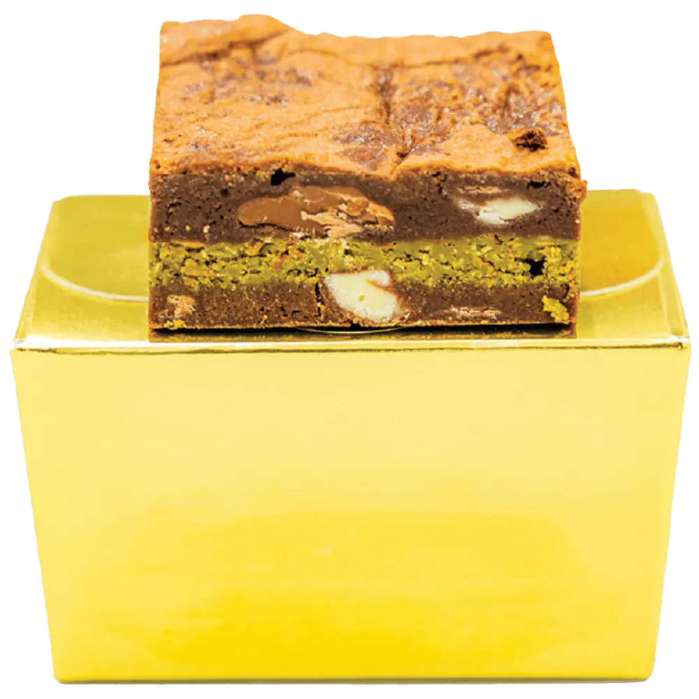 High Protein Pistache Dubai Brownie thumbnail 1