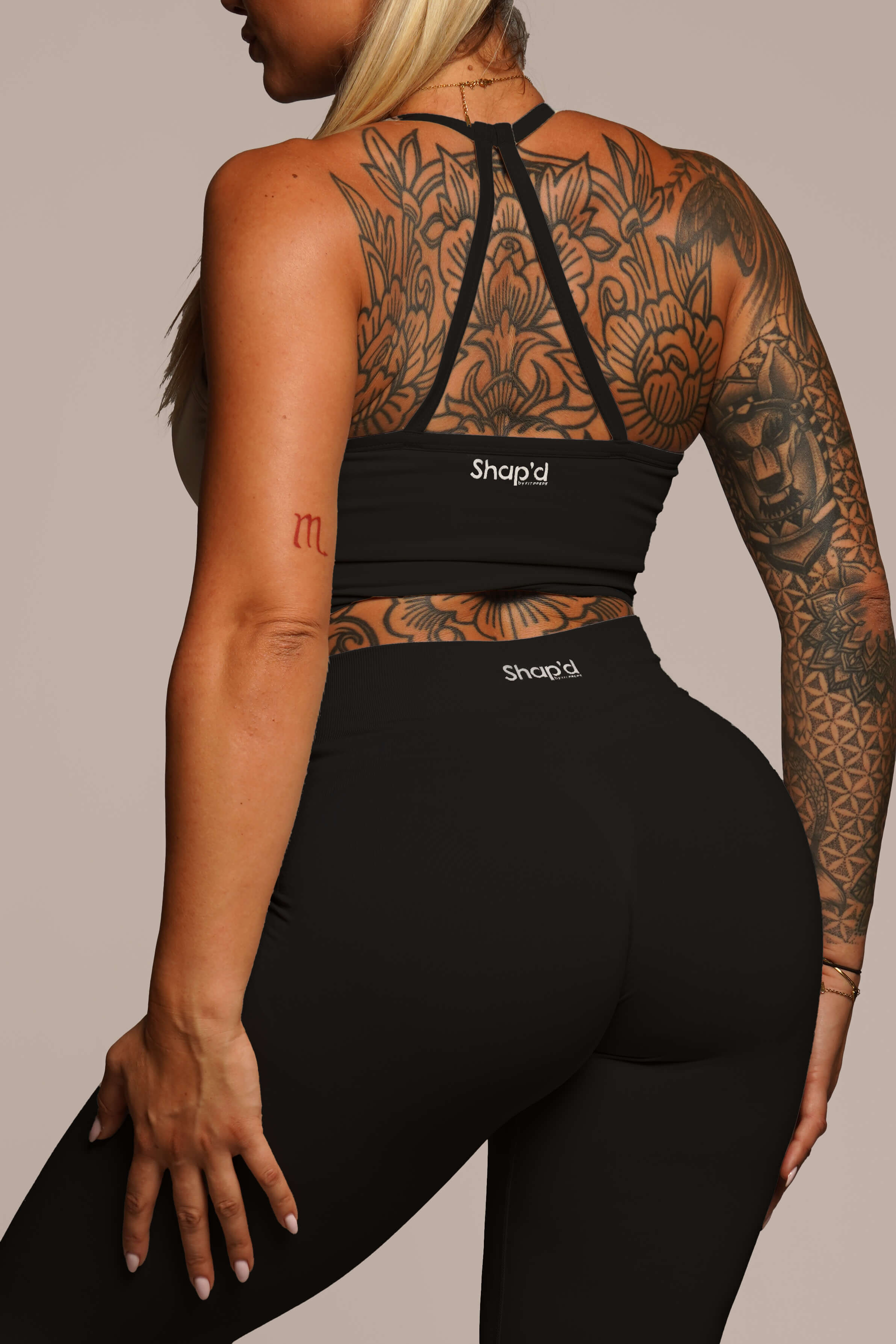 IMPACT SUPPORT BRA back