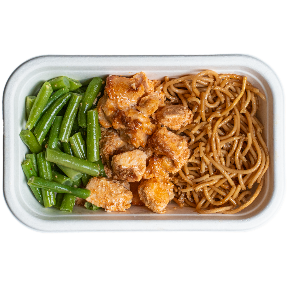 Spiermassa - Kip tandoori, Surinaamse bami - Sperziebonen thumbnail 2