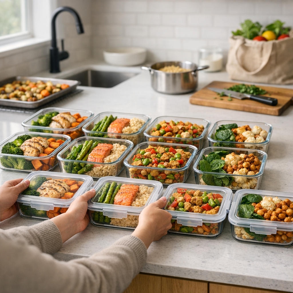 High protein meal prep stappenplan