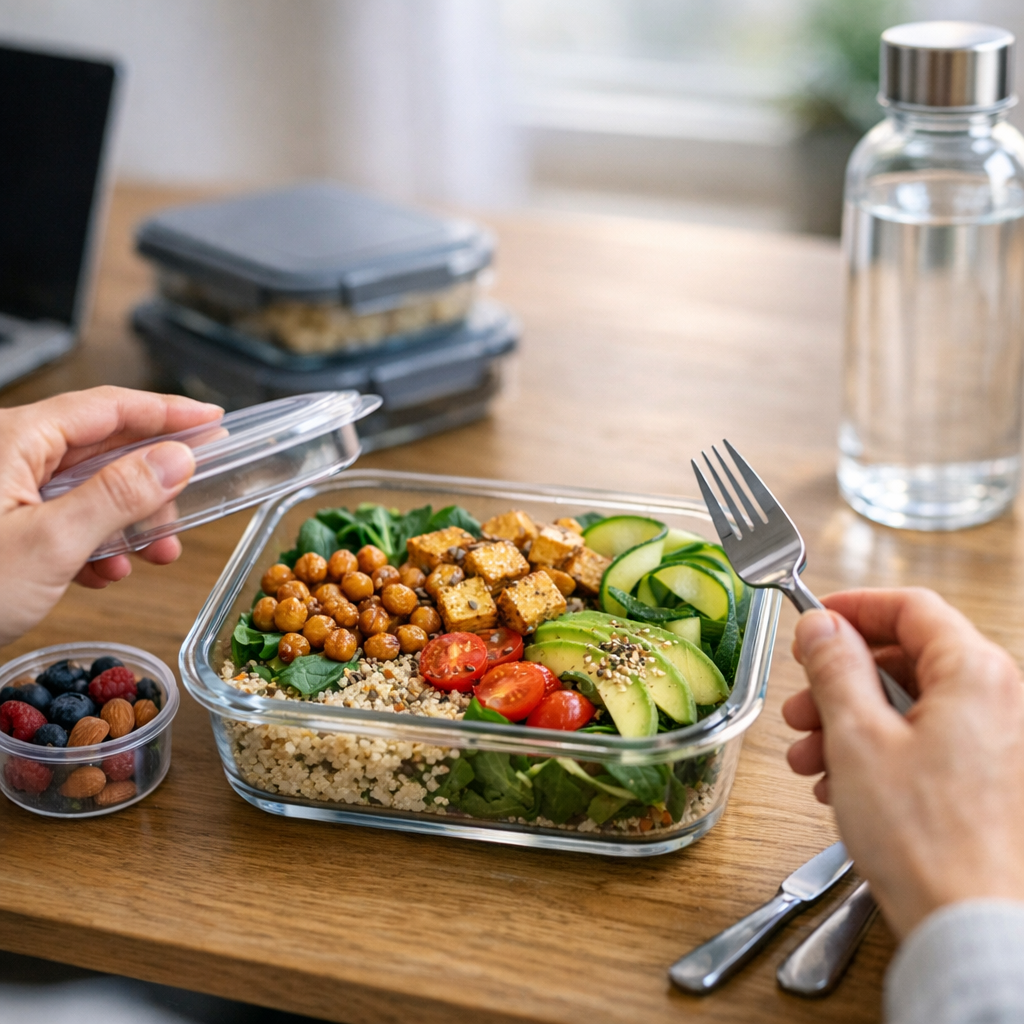 Gezonde lunch voor werk